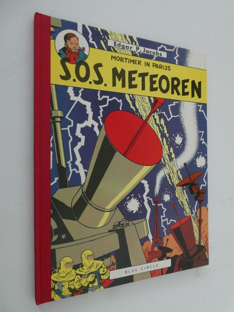 05_HC_G_S.O.S. meteoren -Mortimer in Parijs [Blue Circel, gr, Boeken, Eén stripboek, Ophalen of Verzenden, Gelezen, Edgar P. Jacobs