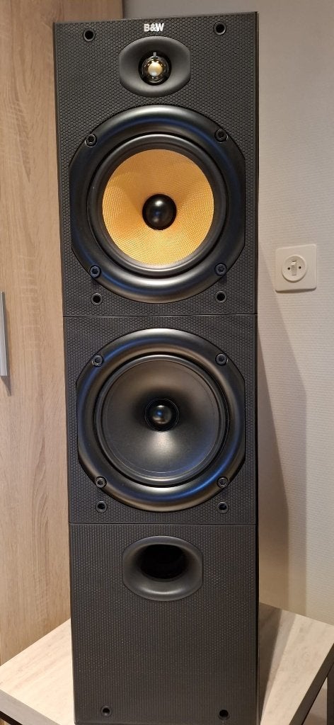 B&W DM 603 S1 VLOERSTAANDE SPEAKERS, Ophalen, Zo goed als nieuw, Bowers & Wilkins (B&W), 120 watt of meer