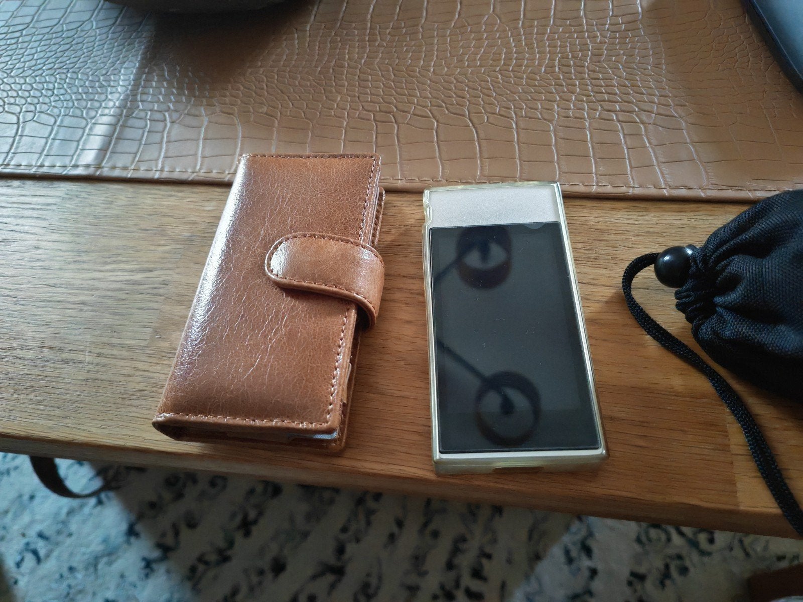 Lecteur audio portable FiiO M7 avec un casque Sennheiser, Enlèvement