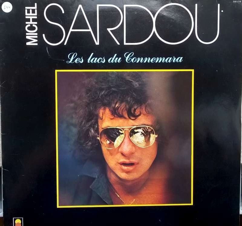 LP Michel Sardou - Les Lacs Du Connemara, Enlèvement ou Envoi, Housse de protection extérieure, Comme neuf, Funk
