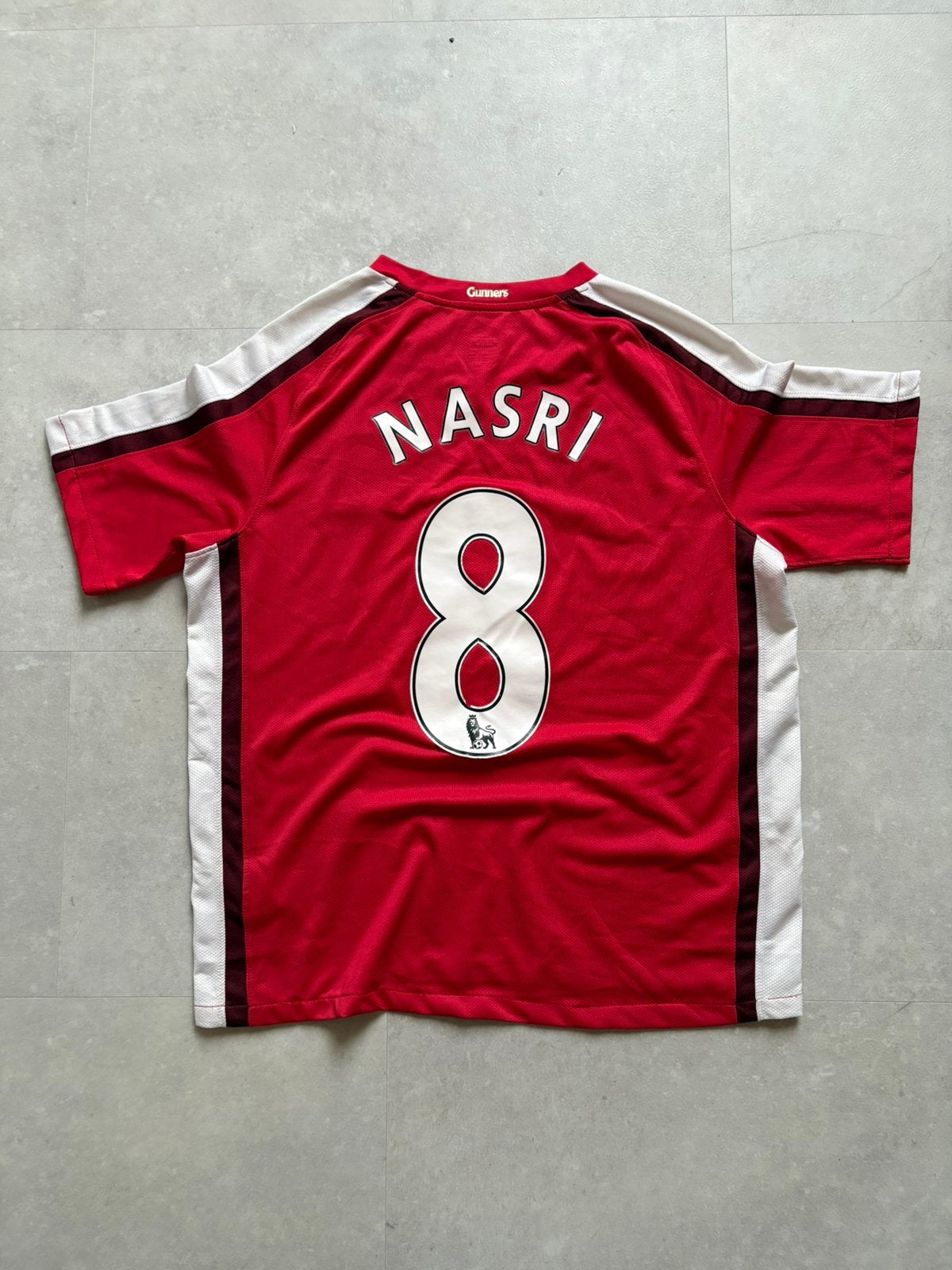 Arsenal Nike 2008-2010 Nasri #8 – Maillot vintage, Ophalen of Verzenden, Zo goed als nieuw, Shirt
