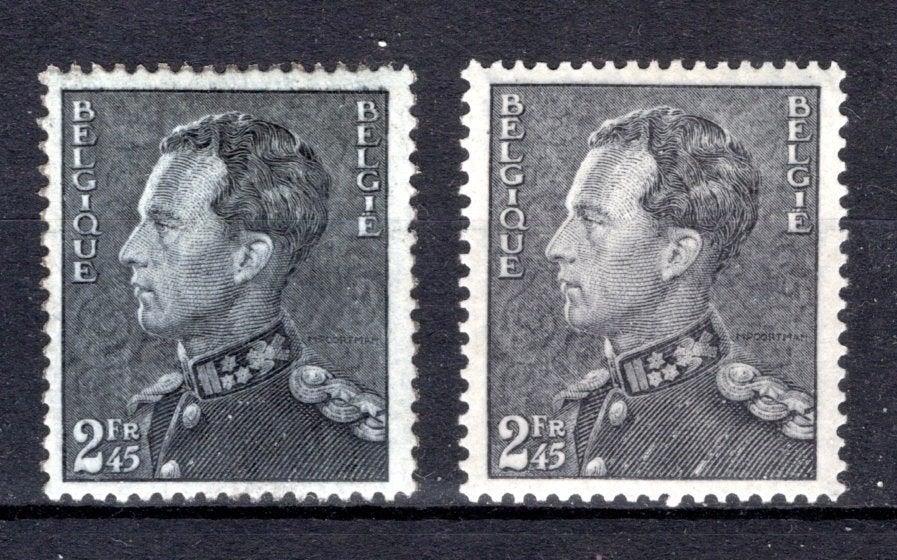 432/432a MNH 1936 - Roi Léopold 3 COB 345€, Envoi, Non oblitéré, Neuf