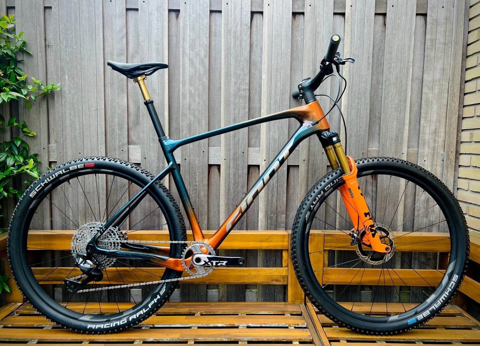 High End Giant XTC SL Fox 34 XTR Di2 Carbon Disc XL 9,2KG, 57 cm of meer, Hardtail, Heren, Zo goed als nieuw