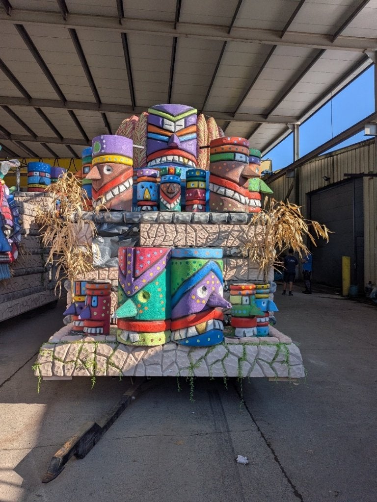 carnavalwagen te koop, Ophalen, Zo goed als nieuw, Feestartikel