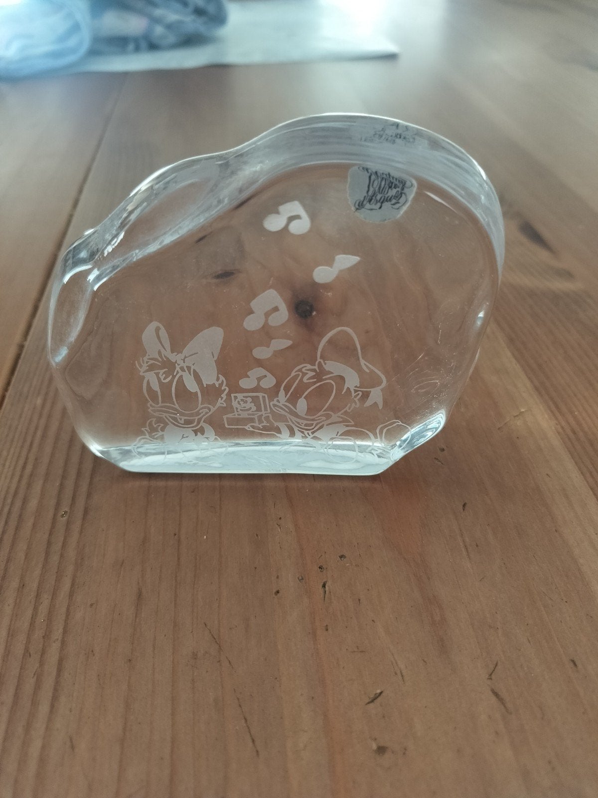Vintage kristallen presse-papier Disney (Cristal d'Arques) -, Ophalen