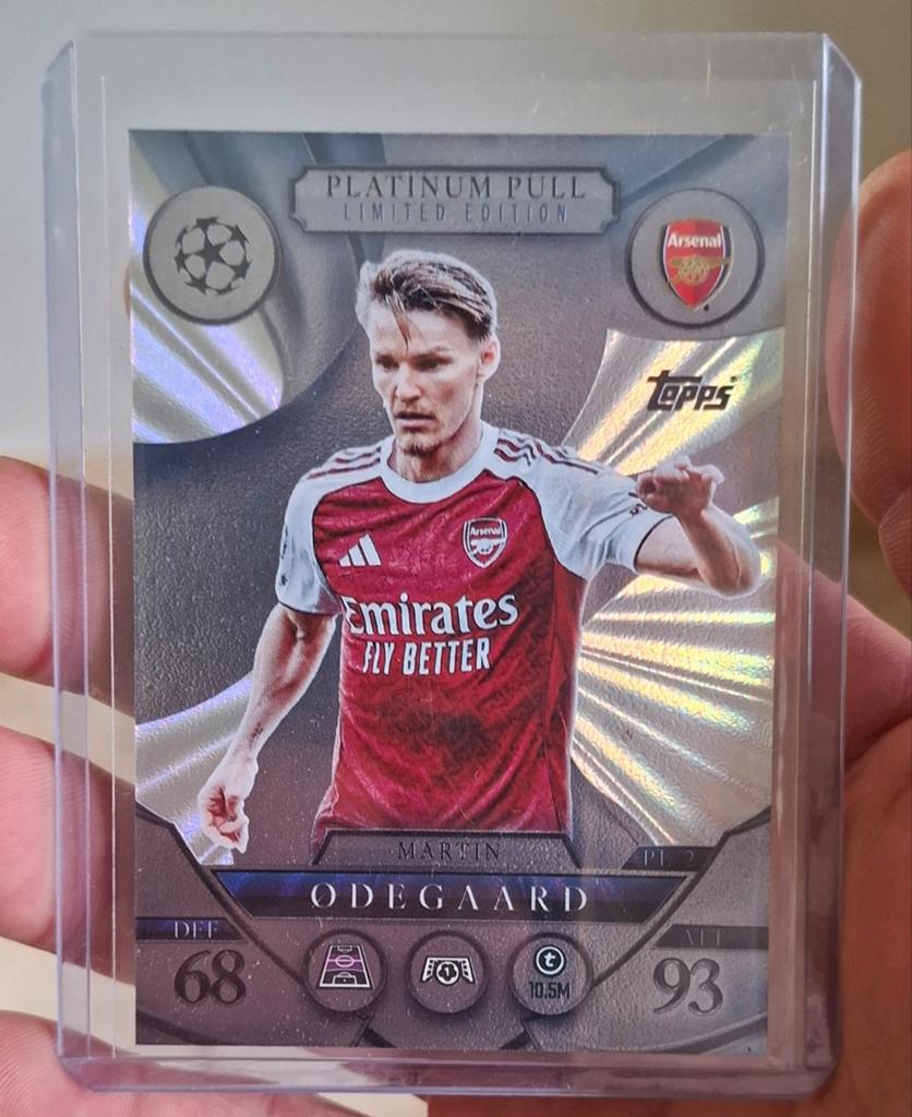PLATINUM TOPPS ´MARTIN ODEGAARD´, Ophalen of Verzenden, Nieuw, Plaatje