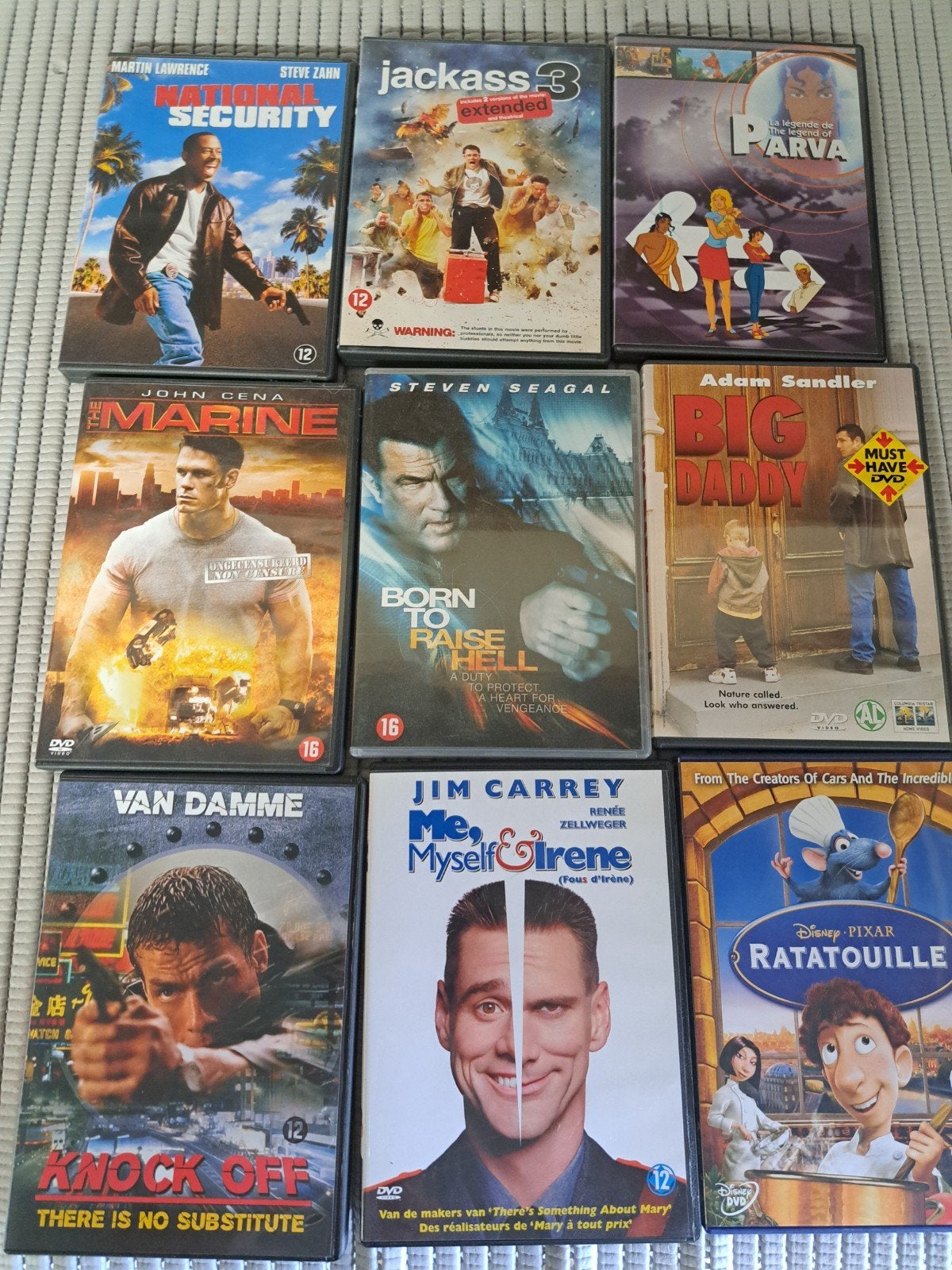dvd, Enlèvement