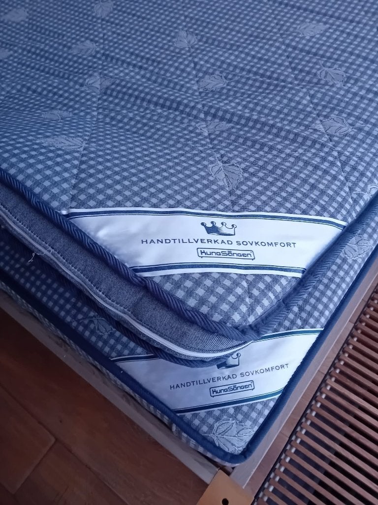 Matelas et sommier 200x160 Kungsängen - mattress and topper, Maison & Meubles, Enlèvement, Utilisé, Sommier, 200 cm