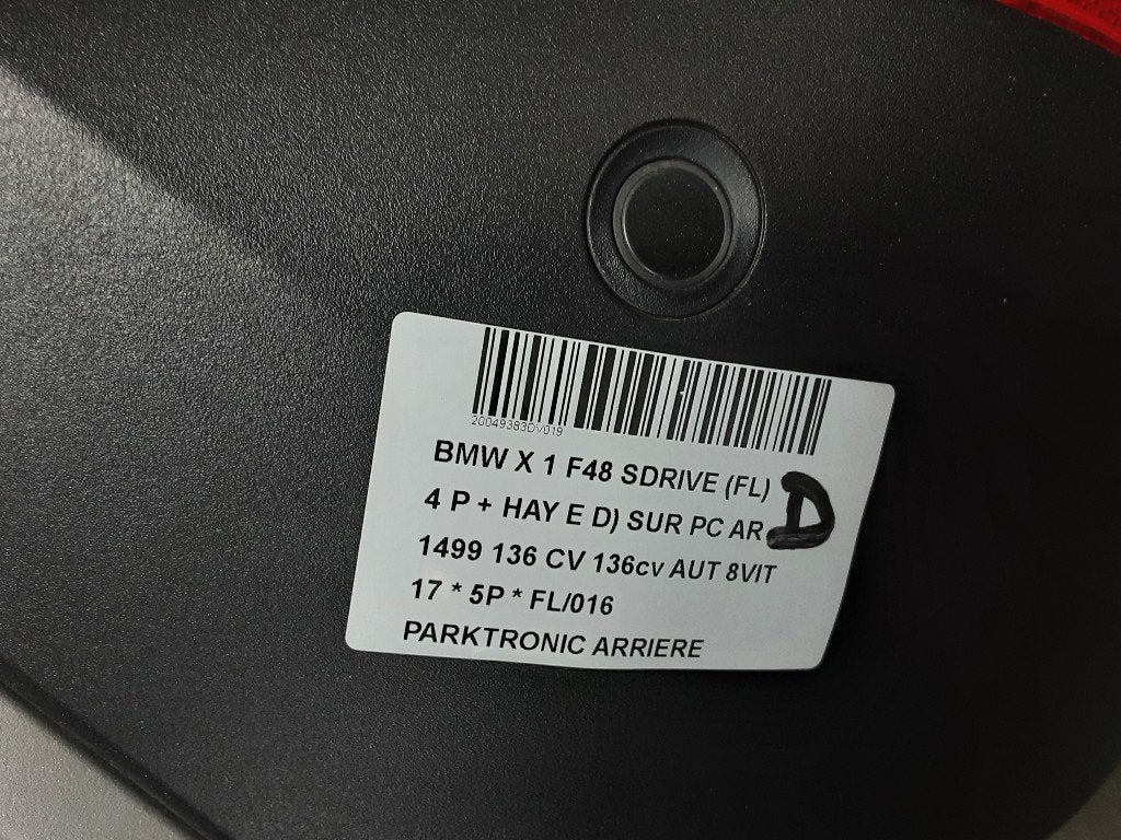CAPTEUR AIDE AU STATIONNEMENT BMW X1 (F48) (01-2014/06-2022), Utilisé, BMW, Petuelring 130
80809  München, DE, Bayerische Motoren Werke AG
