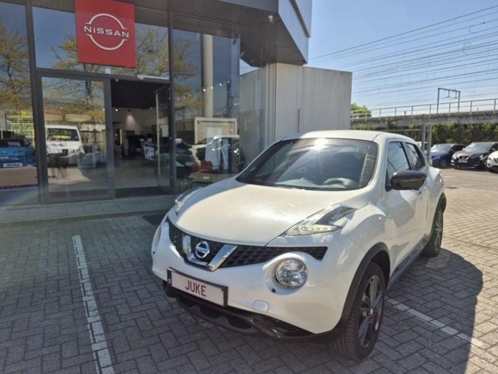 Nissan Juke Tekna Xtronic CVT, Auto's, Automaat, Wit, https://public.car-pass.be/vhr/90bc6385-4f61-48bd-a351-decf8e5beade, 83 kW