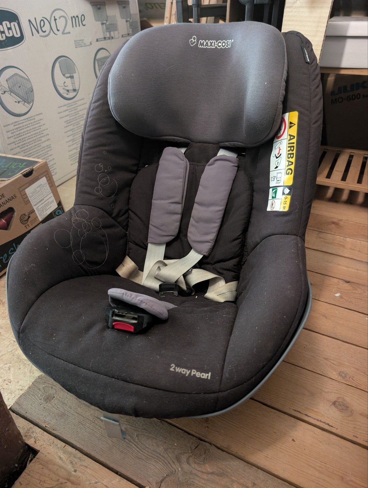 Maxi Cosi Twoway Pearl + Familyfix, Enlèvement, Utilisé, Maxi-Cosi