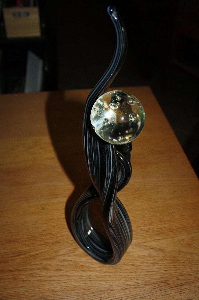 verre de murano le cygne noir, Antiquités & Art, Enlèvement