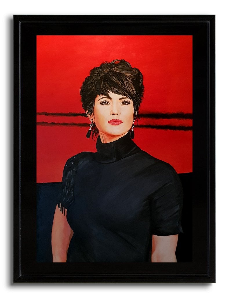 Gemma Arterton - Peinture, Enlèvement, Neuf, Toile