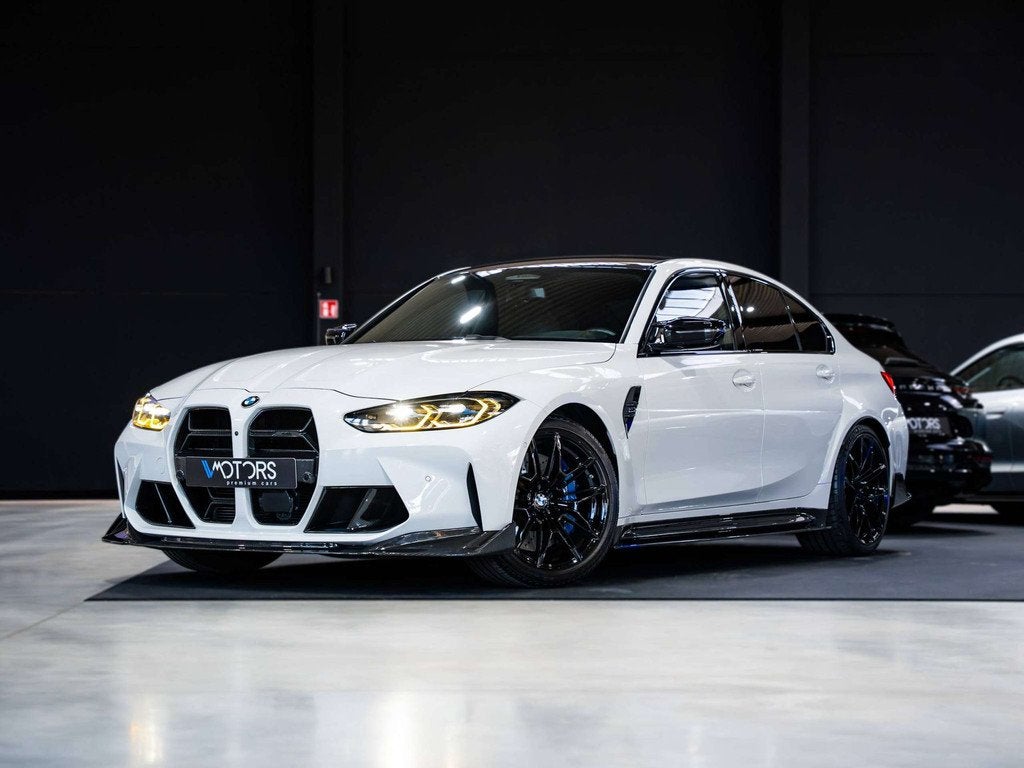 BMW M3 3.0 AS Competition - Laser lights - M-performance Car, Autos, BMW, Entreprise, Achat, Série 3, Caméra 360°, Phares directionnels