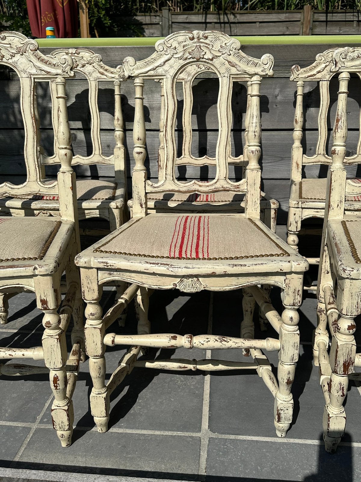 6 Antieke stoelen victoriaanse stijl, Antiek en Kunst, Ophalen