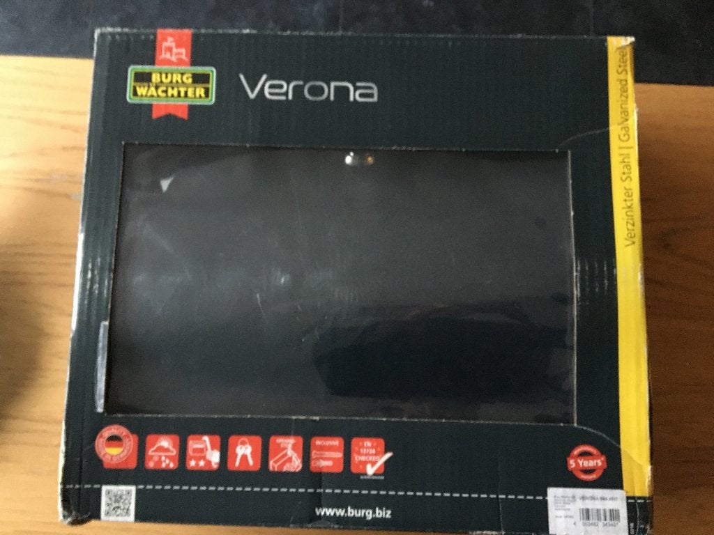 Brievenbus donkergrijs Verona- nieuw(hoge kwaliteit), Tuin en Terras, Ophalen of Verzenden, Nieuw