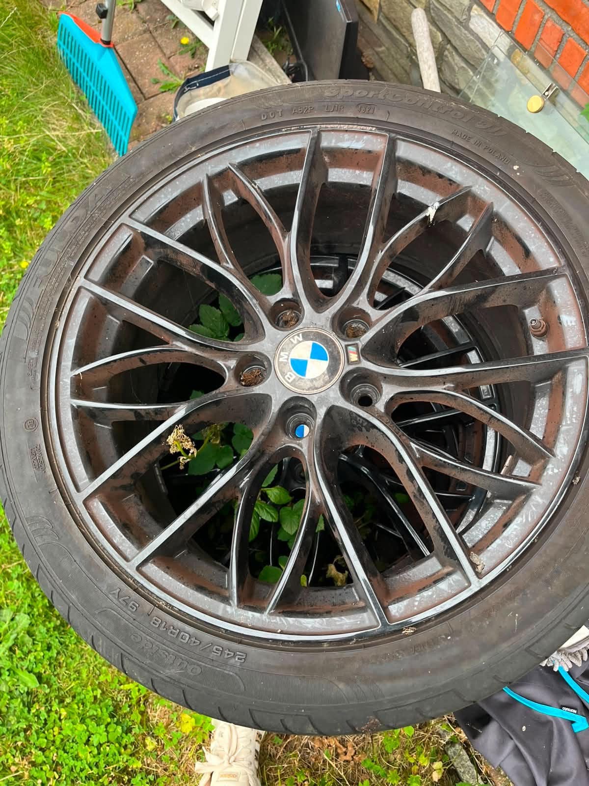 4 bmw velgen, Autos : Pièces & Accessoires, Enlèvement, Pneu(s)