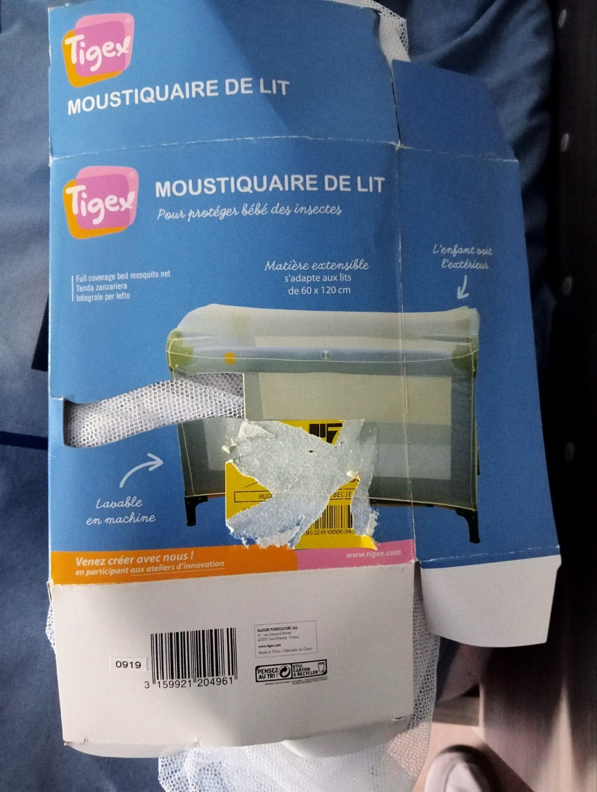 Klamboe(net) voor baby/ kinderbed
Net tegen insecten ,....
2, Kinderen en Baby's, Ophalen, Zo goed als nieuw, Overige typen