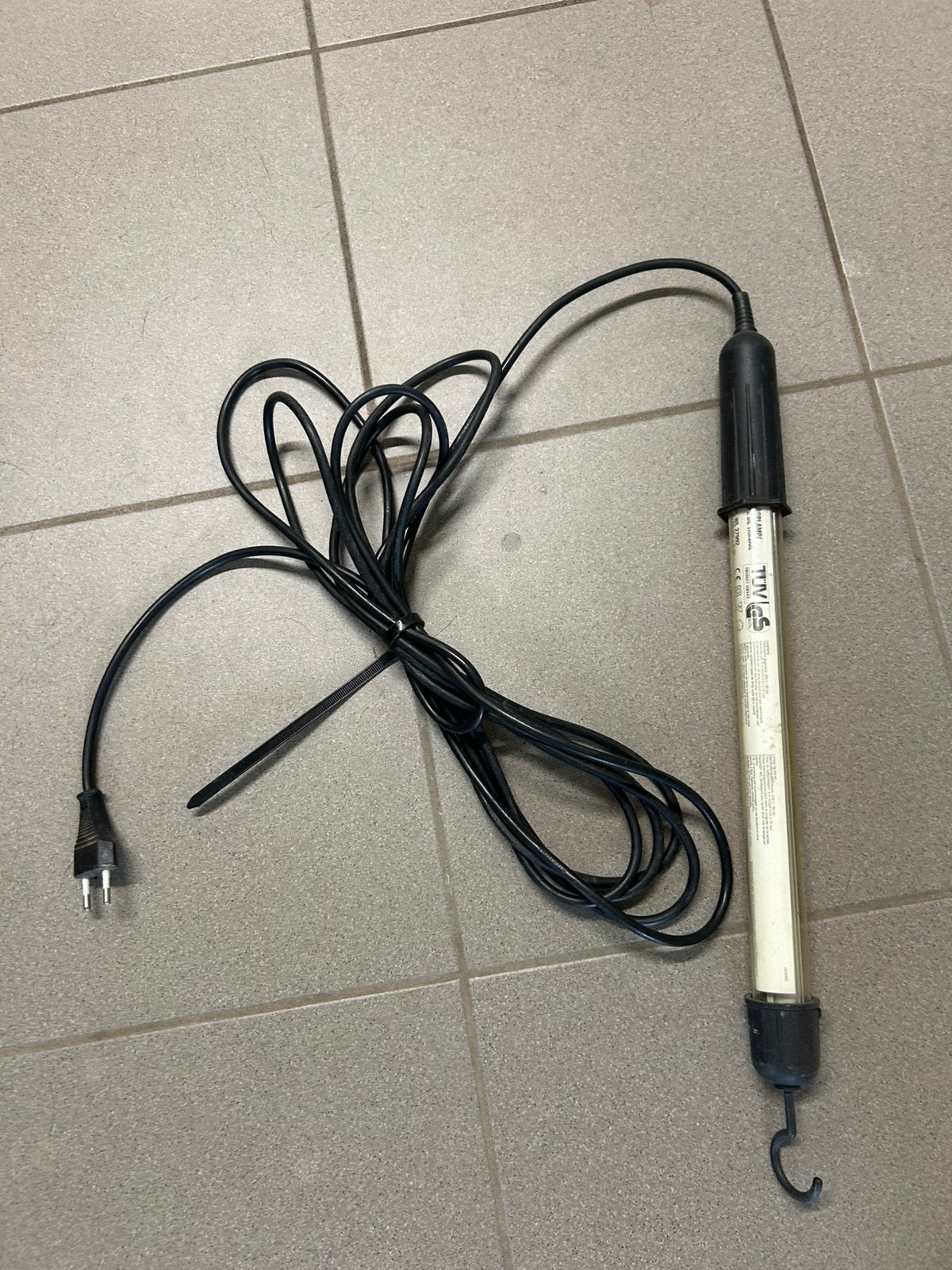 Tl lamp met 3 m kabel, Ophalen, Zo goed als nieuw, Lamp