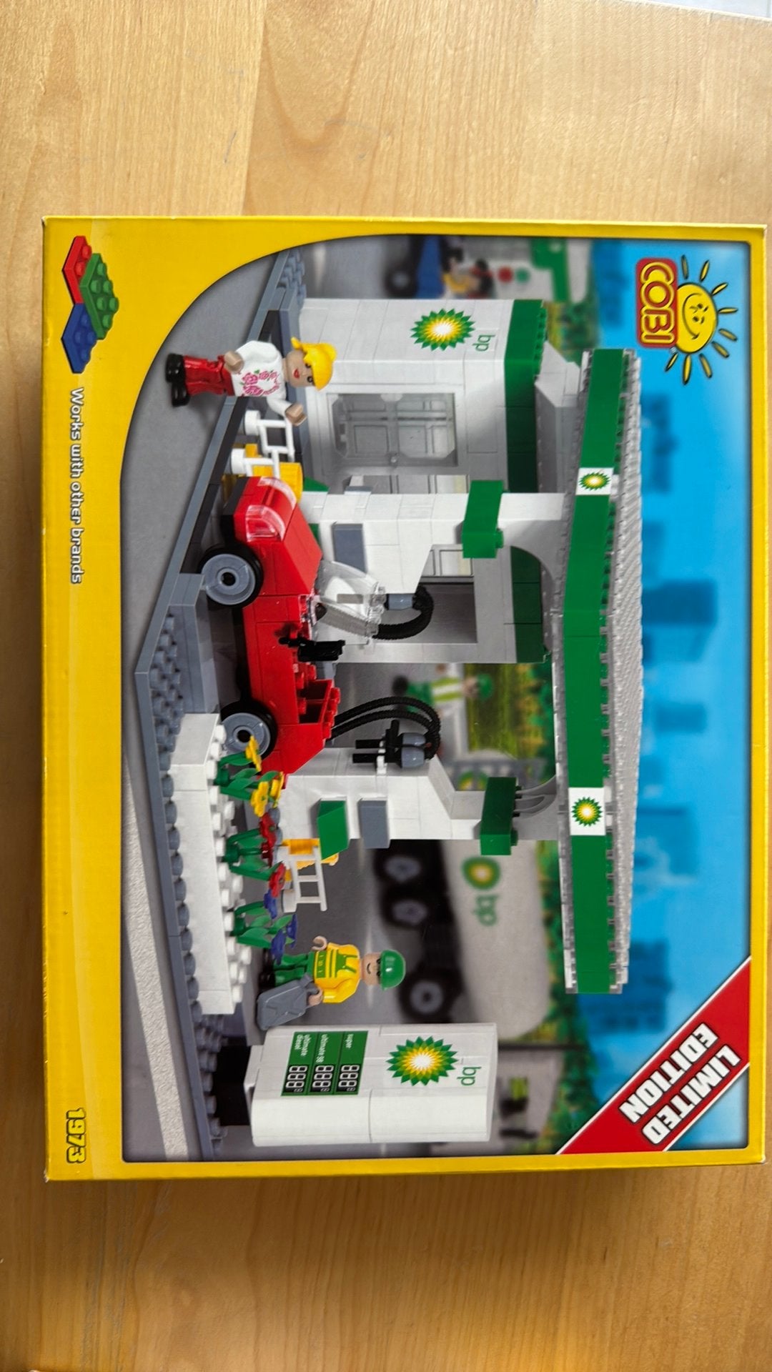 Cobi - BP tankstation limited edition, Neuf, Lego, Ensemble complet, Complet