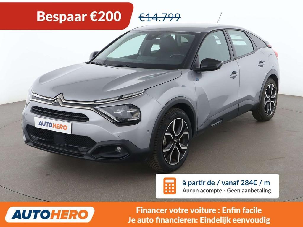 Citroën C4 electric drive 100 kW e-Feel Pack Business, Auto's, Citroën, Adaptive Cruise Control, Gebruikt, 136 pk, 1616 kg
