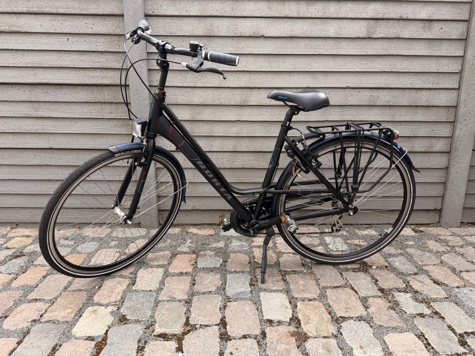 Norta damesfiets 28” goede staat, Accès (extra) bas, Autres marques, Frein sur jante, 53 à 56 cm