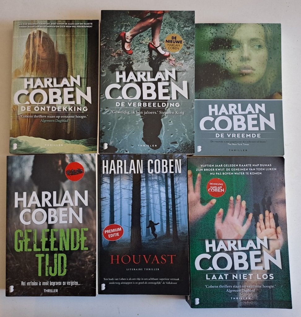 Boeken Harlan Coben, Boeken, Ophalen of Verzenden, Gelezen