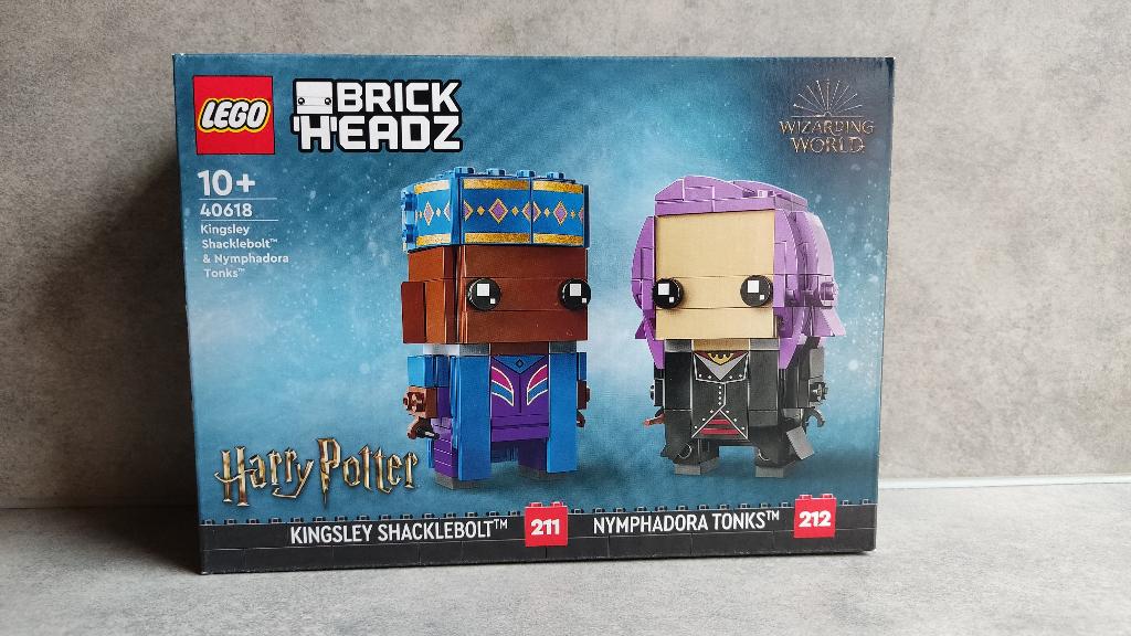 lego brickheadz 40618 romeo wolkenveldt en nymphadora tops, BrickHeadz, Lego, Nieuw, Ophalen of Verzenden