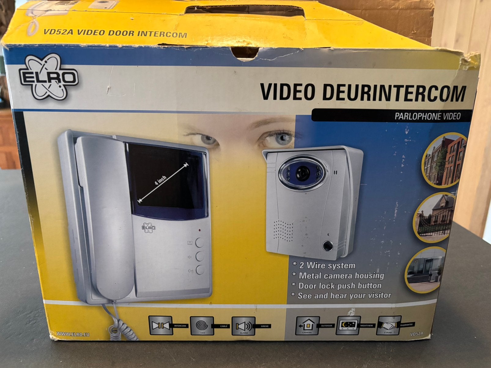 Parlofoon/video deur intercom, nooit gebruikt, Ophalen of Verzenden, Nieuw, Compleet systeem, Overige soorten