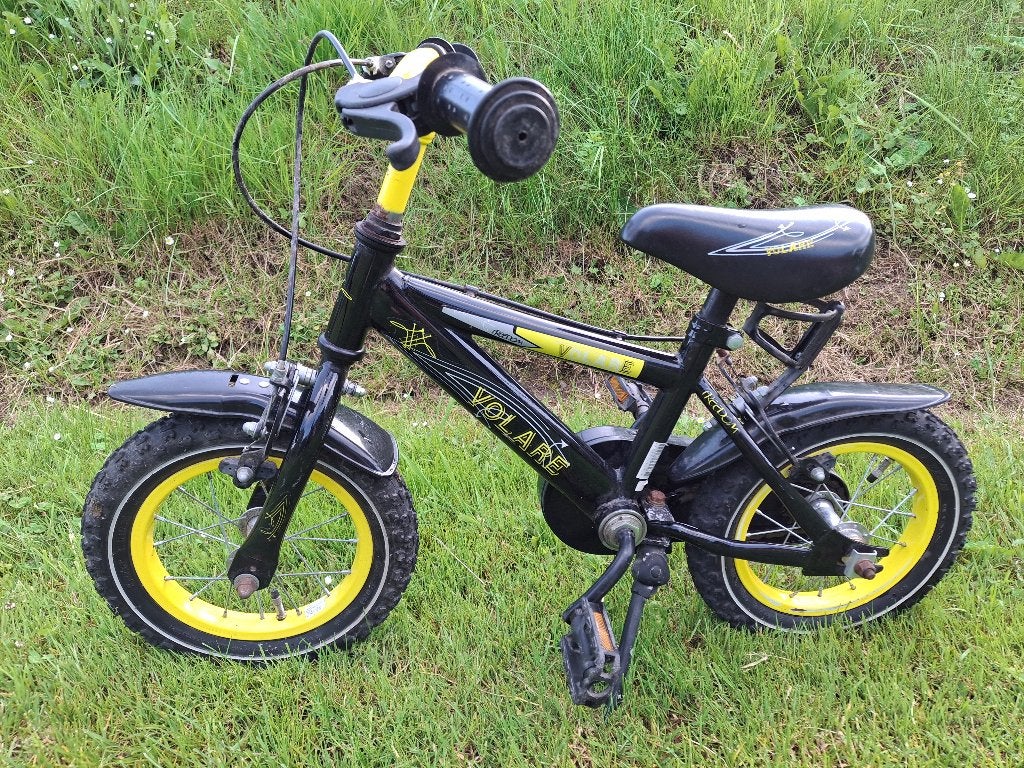 Vélo enfant, Enlèvement