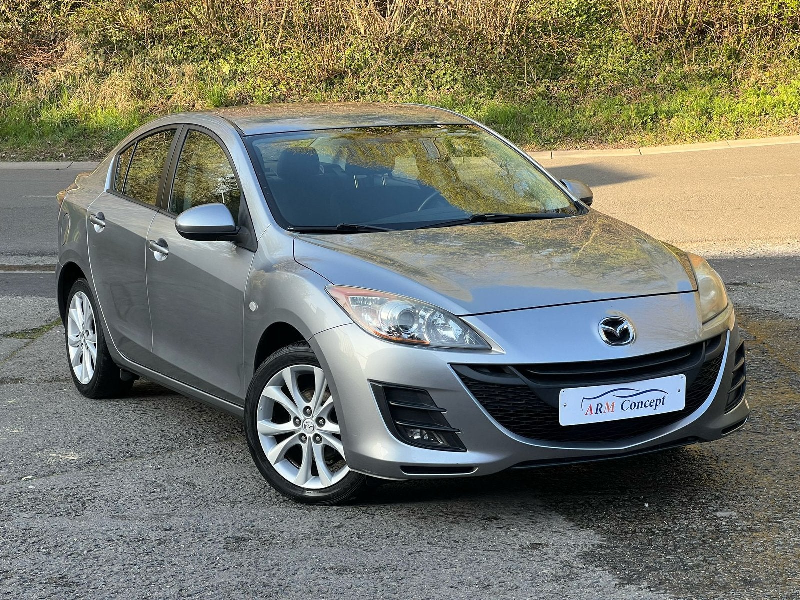 Mazda 3 berline 1.6 Essence HIGH-Line GARANTIE 12..., Autos, Mazda, Argent ou Gris, Achat, Entreprise, Boîte manuelle