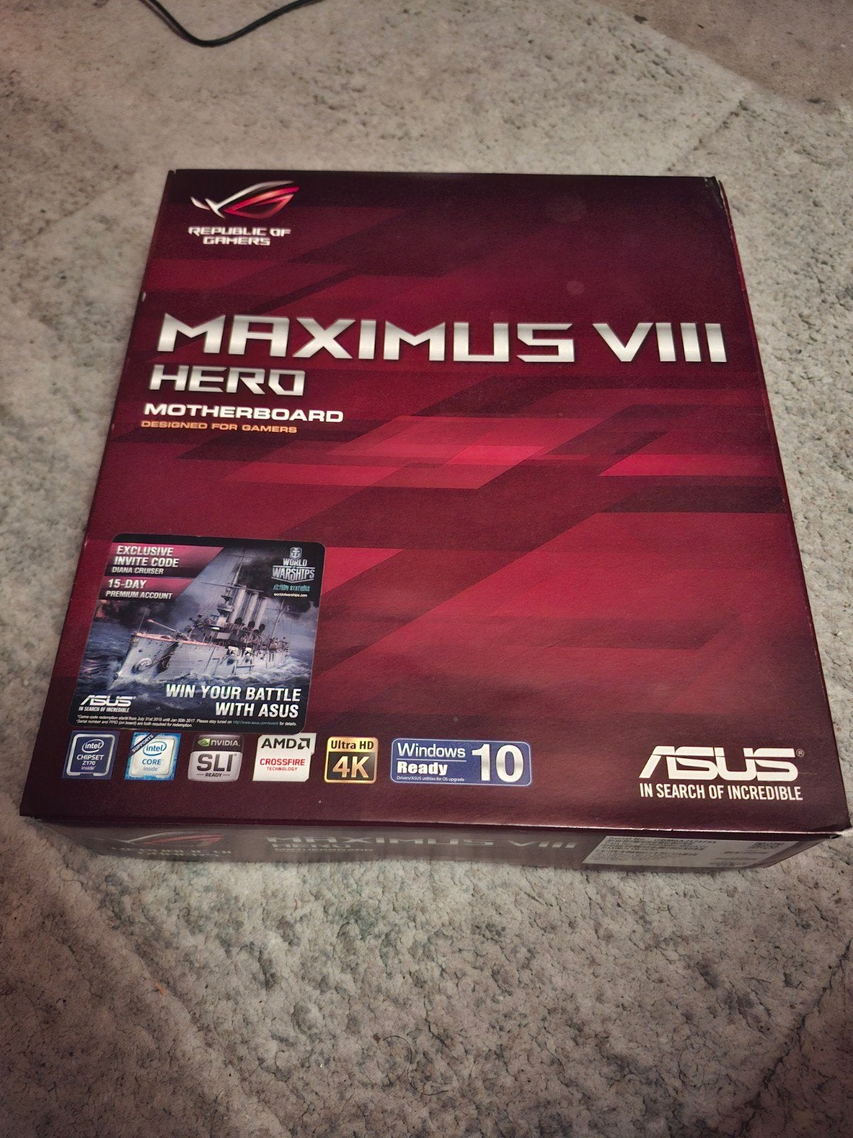 Asus Maxius Hero VIII+ i7 6700K, Computers en Software, Ophalen, Gebruikt, Intel