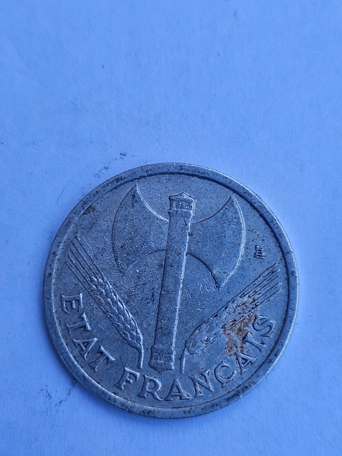 1 franc France 1943, Timbres & Monnaies, Monnaies | Europe | Monnaies euro, Enlèvement, France