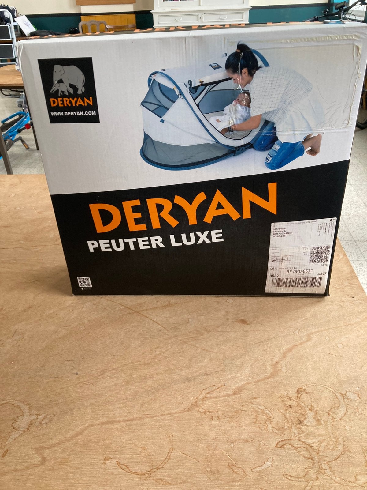 Kampeertentbed voor baby’s, Ophalen, Nieuw
