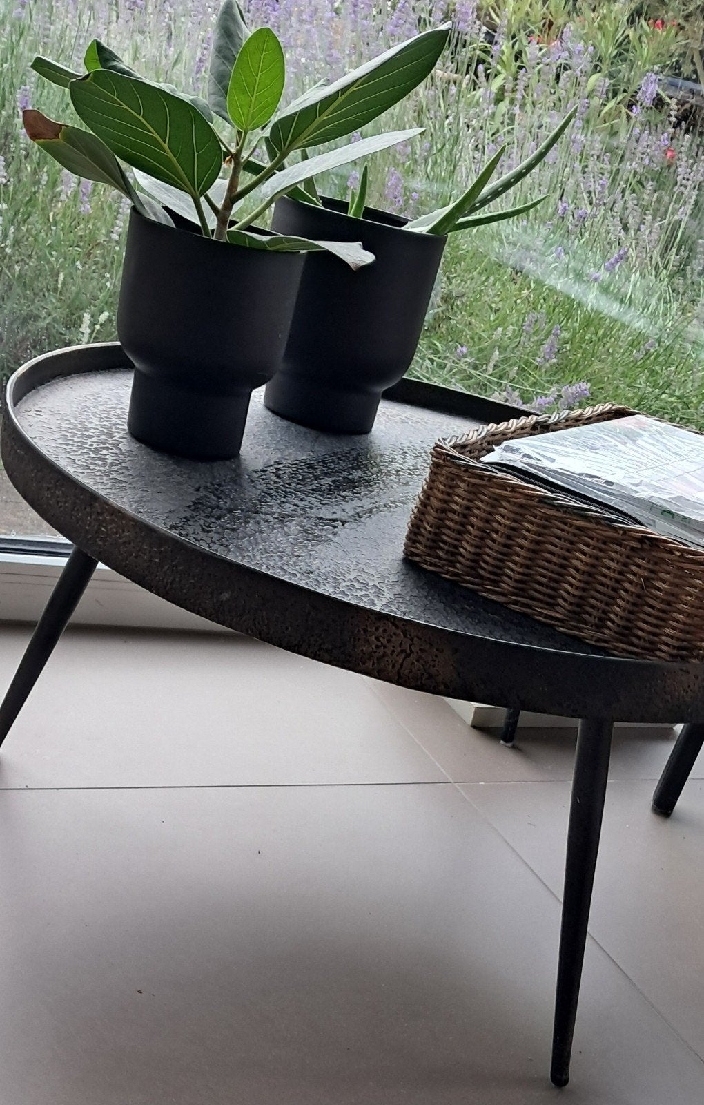 Belle table basse ronde, Maison & Meubles, Enlèvement