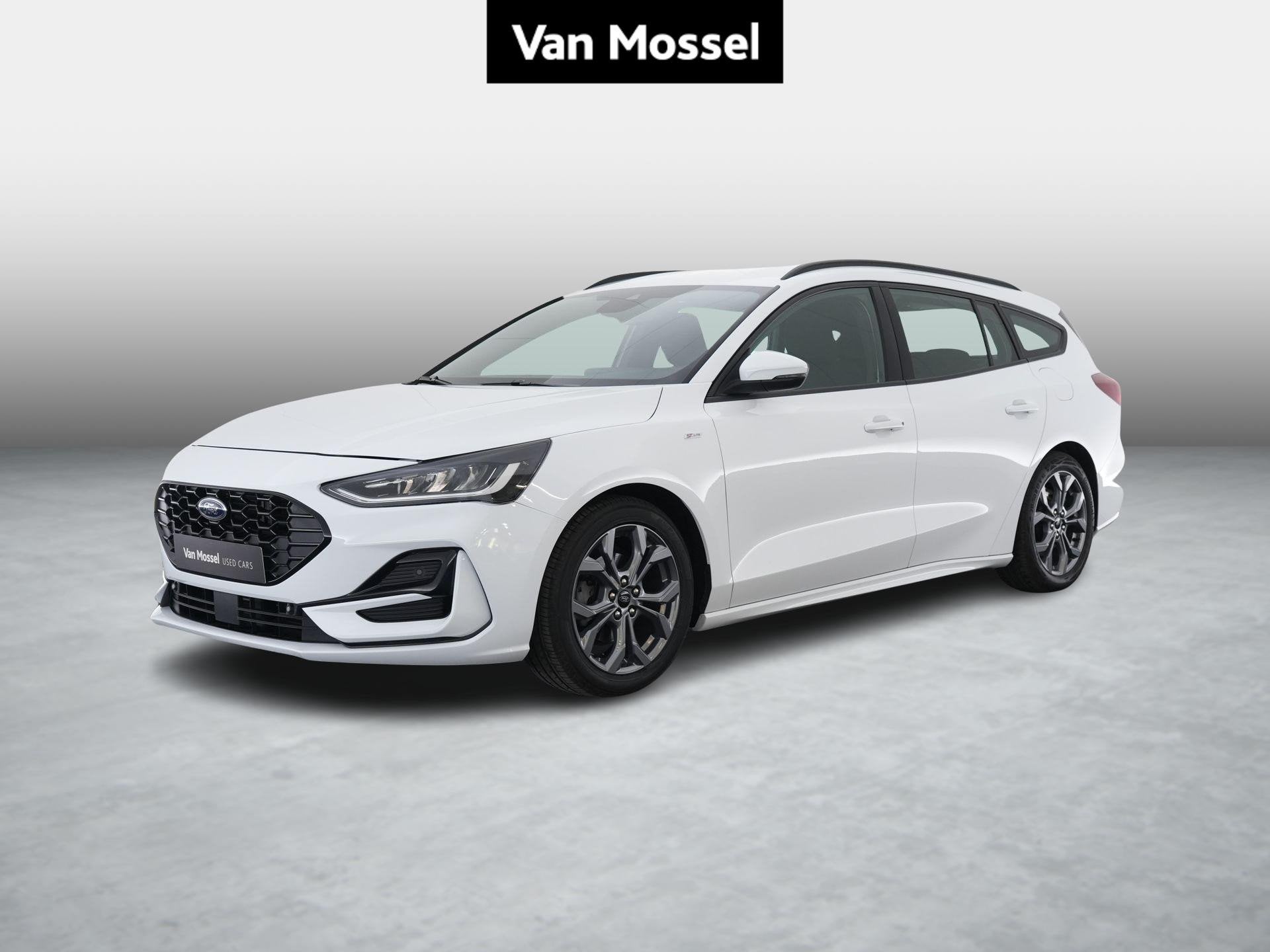Ford Focus Clipper 1.0i EcoBoost MHEV 92kW ST-Line, Auto's, Lane Keeping Assist, Stof, Gebruikt, Wit