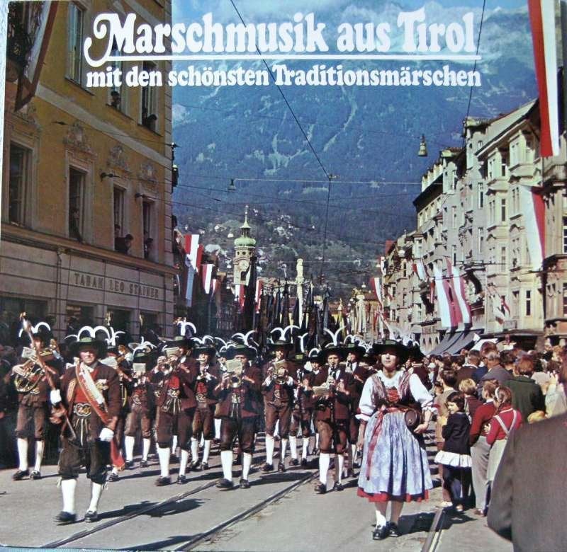 LP Marschmusik aus Tirol, Ophalen of Verzenden, Zo goed als nieuw