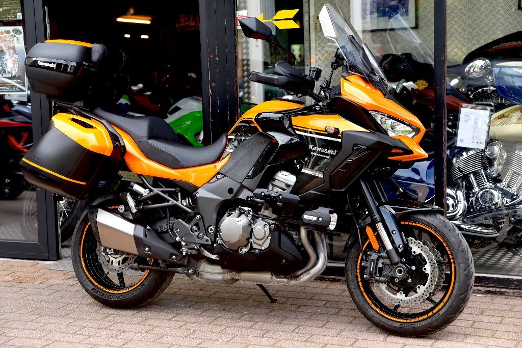 KAWASAKI VERSYS 1000 GRAND TOURER ***MOTOVERTE.BE***, Motos, Poignées chauffantes, Tourisme, Entreprise, Occasion