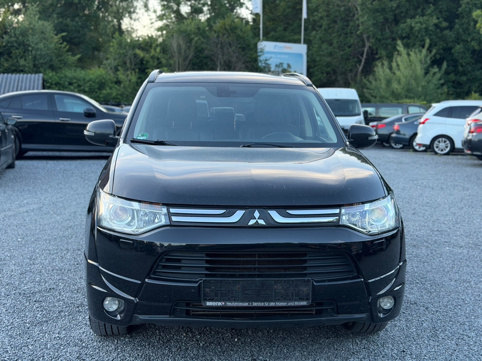 MITSUBISHI OUTLANDER - AUTOMAAT - 7 ZITPLAATS - 4x4, Auto's, Automaat, Euro 5, Leder, Bedrijf