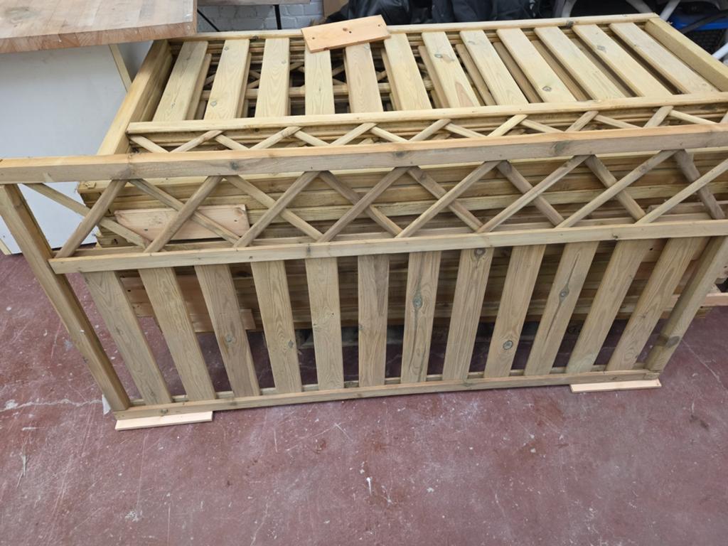 Tuinafscherming, Enlèvement