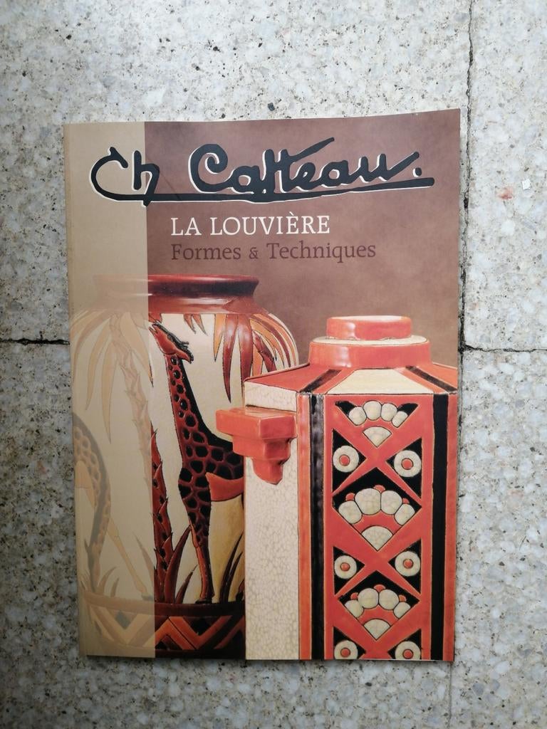 Kunstboek Ch. Catteau La Louvière Formes & Techniques, Boeken, Ophalen of Verzenden