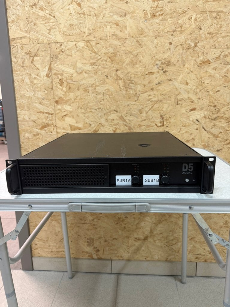 .AUDAC D5 eindversterker, 120 watt of meer, Ophalen, Overige merken, Gebruikt