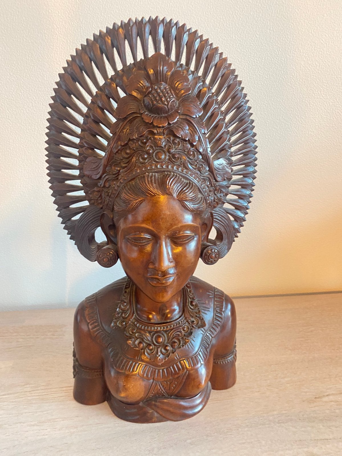 Indisch houten beeld, Ophalen, Hout, Beeld