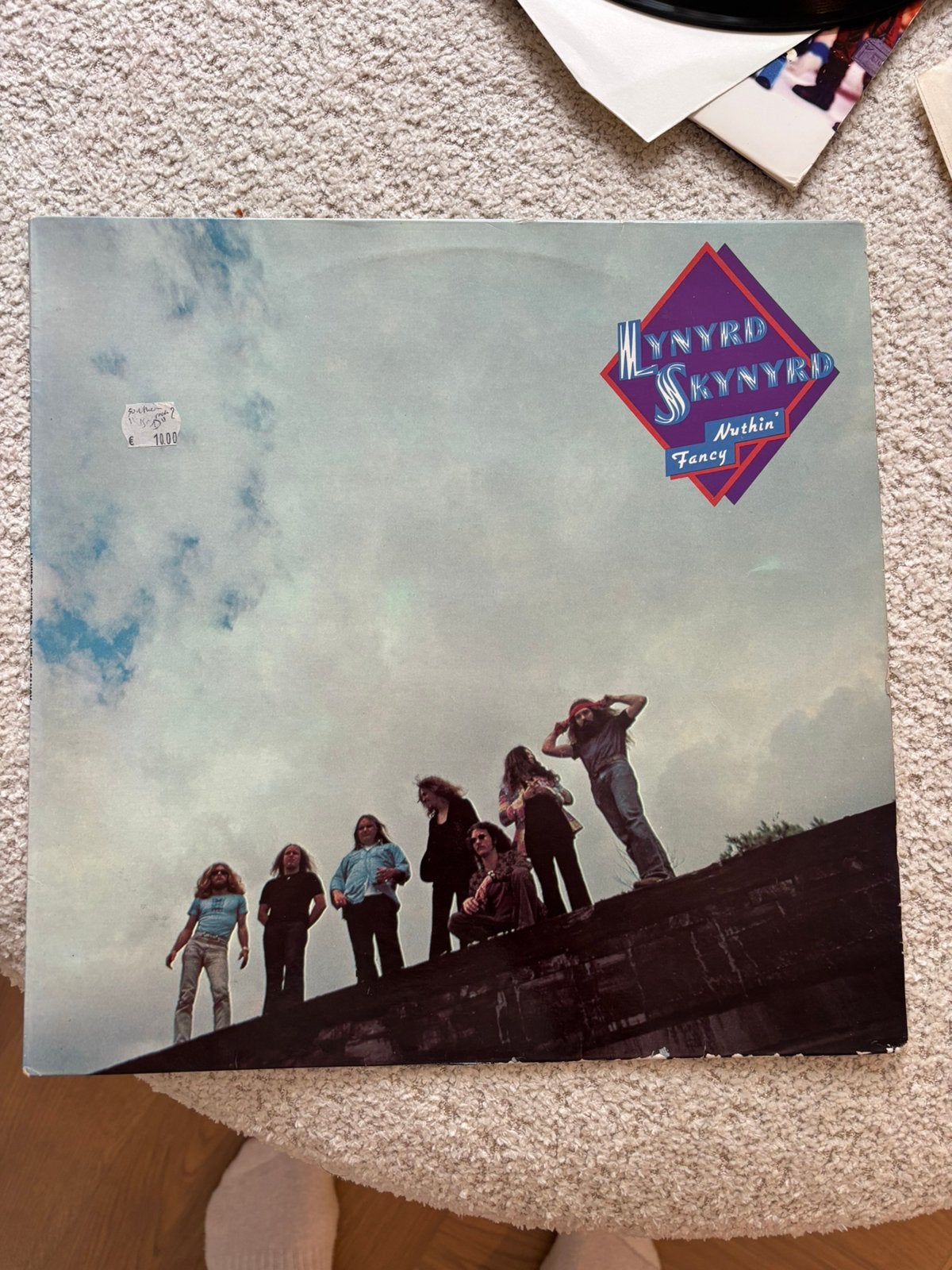 Lp lynyrd skynyrd - nuthin fancy vg+, Ophalen of Verzenden, Zo goed als nieuw, LP