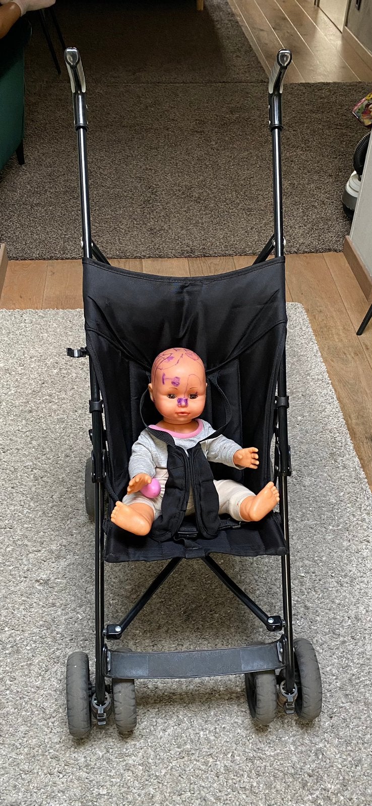 Kinderbuggy, Kinderen en Baby's, Buggy's, Ophalen of Verzenden, Zo goed als nieuw