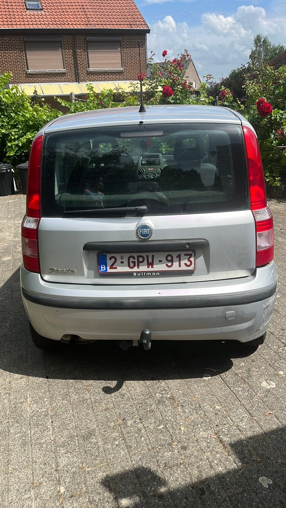 Fiat panda 1.1i active 2007 euro4 essence 213000 km, Argent ou Gris, Achat, Panda, Boîte manuelle
