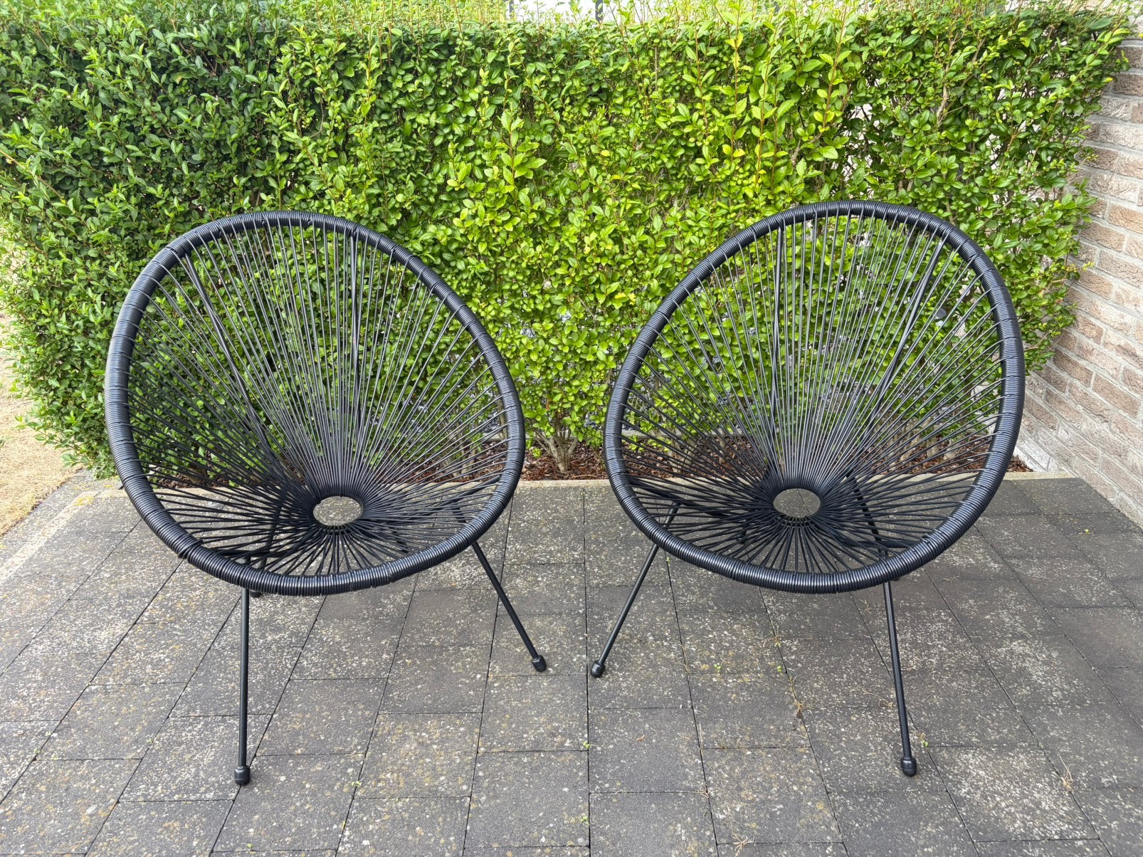 2 loungestoelen in heel goede staat, Ophalen, Gebruikt