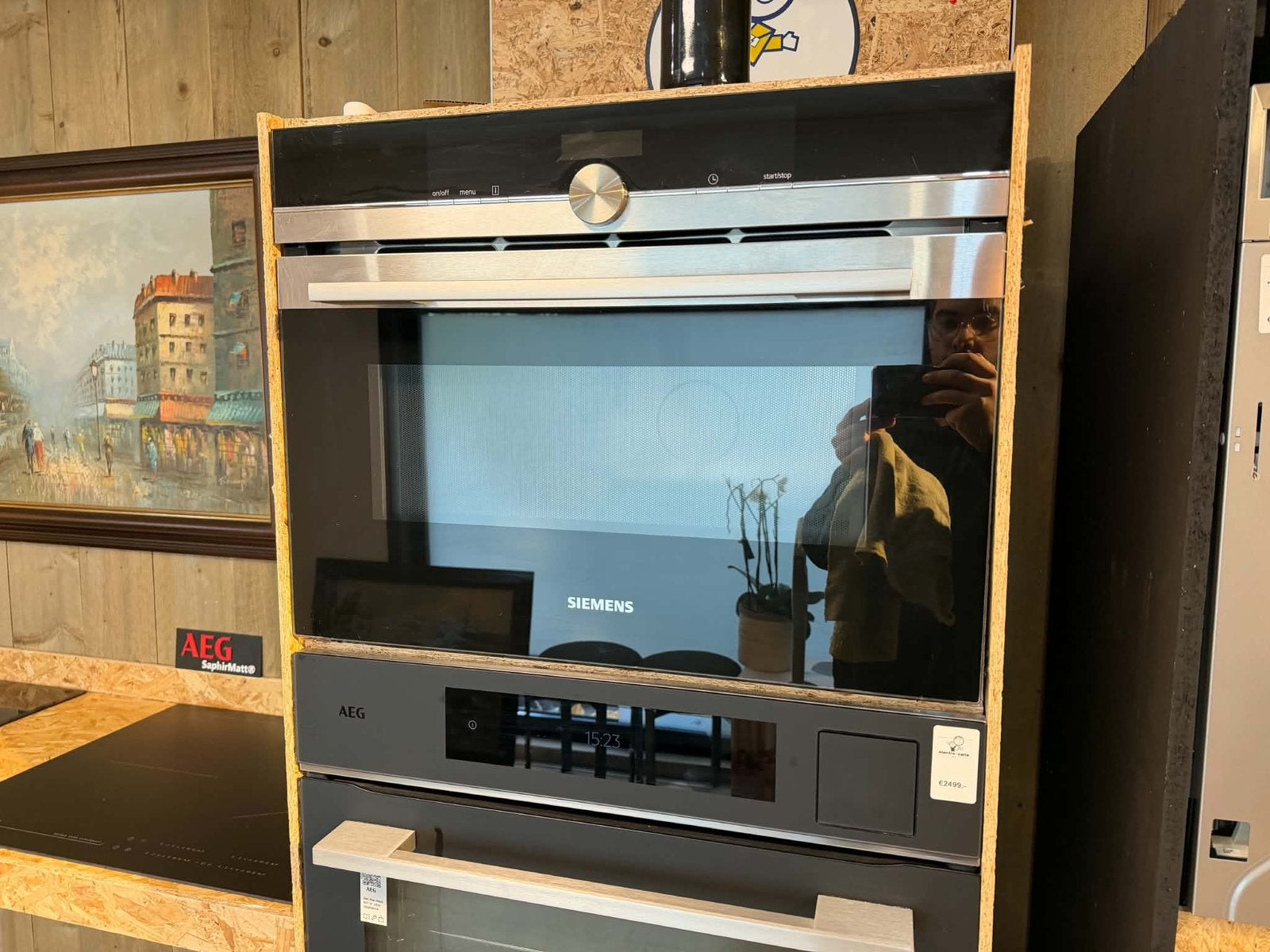 Prachtige Siemens magnetron in topstaat met garantie!, Elektronische apparatuur, Ophalen, Microgolfoven, Zo goed als nieuw, Inbouw