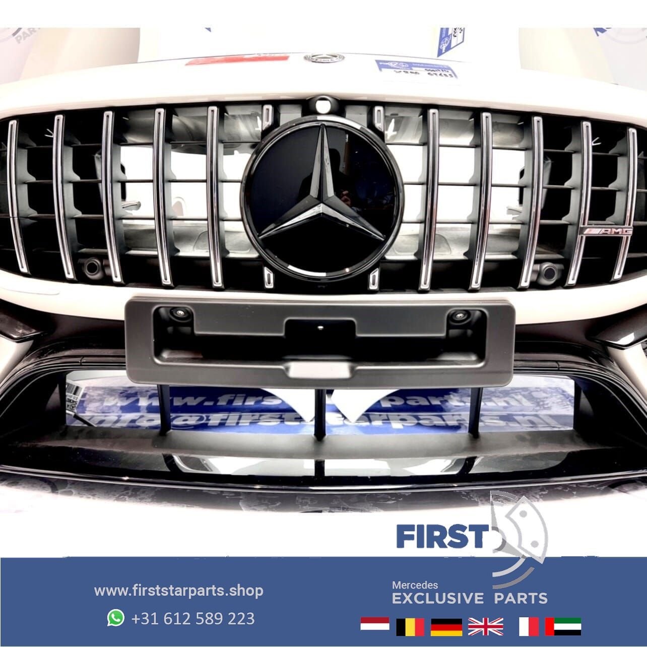 X290 W290 GT63S AMG VOORKOP COMPLEET Mercedes 2018-2024 GT63, Utilisé, -, Avant, -