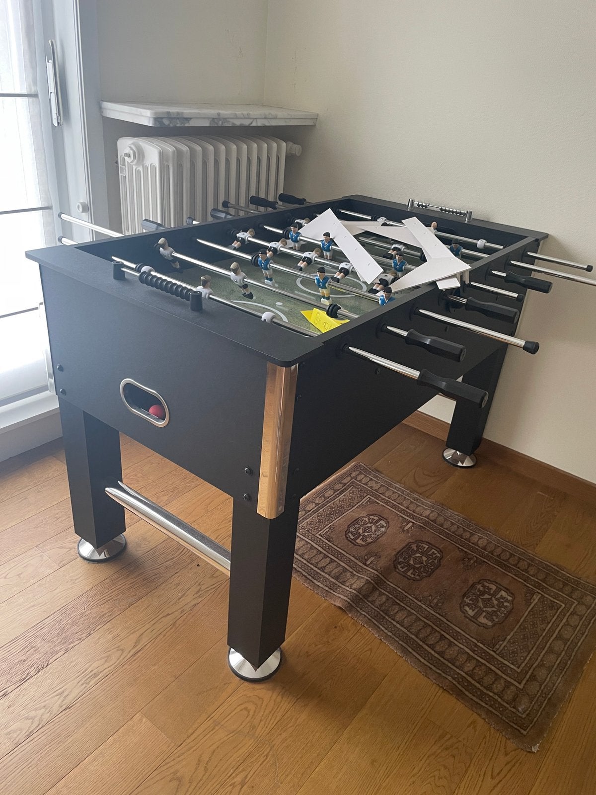 Kickertafel (niet professioneel), Ophalen, Zo goed als nieuw